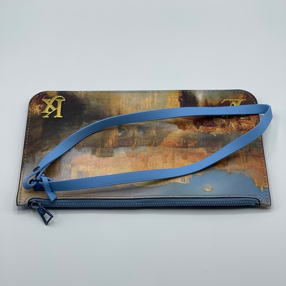 Louis Vuitton x Jeff Koons Masters Neverfull Turner Pochette Clutch Wristlet - Picture 8 of 15